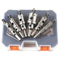 09n 所有金屬 不鏽鋼用 超硬開孔器 6件組, 1套