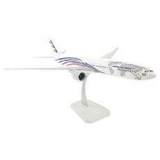 Hogan Wings 1/200 777-300ER 波音世界巡迴 飛機模型 360939, 白色, 1個