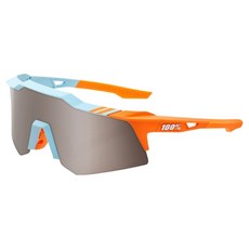 100% 運動競速系列太陽眼鏡 XS 60009-00007, 柔軟雙色 + 超級銀(鏡面), 1個