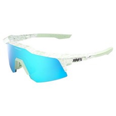 100% 運動競速系列太陽眼鏡 XS LE Elly 2 62009-00001, 拋光淺綠色 + 藍色托帕石(鏡面), 1個