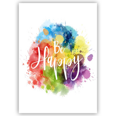 Dinaro 水彩印花海報 5號