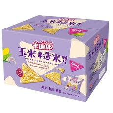 Cadina 卡迪那 玉米糙米脆片原味 10包, 70g, 1箱