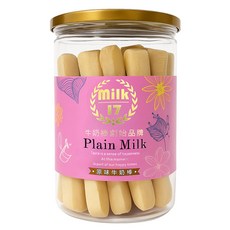 純新 Milk17 原味牛奶棒, 200g, 1罐