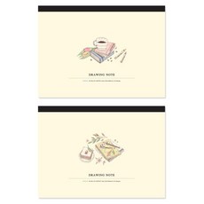 미소로 3500 제본 드로잉 노트 2478 랜덤발송, 255 x 184 mm, 2개