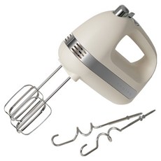 쿠잉전자 2in1 핸드믹서 반죽기 제빵 휘핑, HM-T30CR