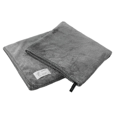 BEIWED 貝薇美學 珊瑚絨極柔乾髮巾, 雅灰色, 1個