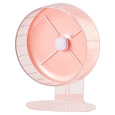 Lunabel 無噪音倉鼠立式滾輪 20cm, 粉紅色, 1個