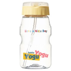 코멕스 요구요구 빨대물병, 460ml, 1개, 옐로우