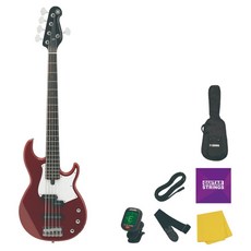 야마하 입문용 5현 베이스기타, Raspberry Red, 1개, BB235