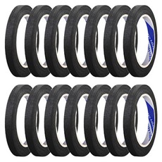 OON 마스킹 테이프 검은색 10mm, 14개