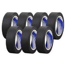 OON 마스킹 테이프 검은색 20mm, 7개