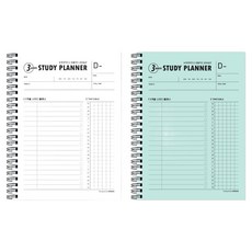 misoro 3500 3個月學習計畫本 2472, 隨機出貨, 2個