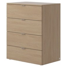 일룸 그립 800폭 서랍장 방문설치, 샌드오크, 4단