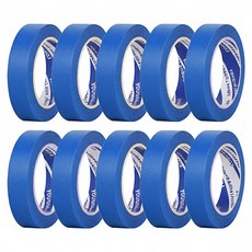 OON 마스킹 테이프 파란색 15mm, 10개