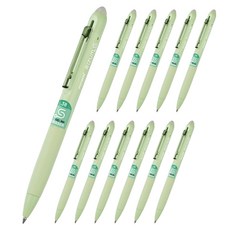 monAmi Re：mem S 原子筆 0.38mm, 綠色, 12個