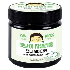 wooriga. 醜萌木糖醇糖果 蘋果汽水口味, 350g, 1個