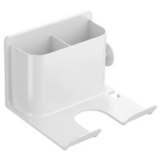 Daon 時尚吹風機架 200 x 50 x 80 mm, 白色, 1個