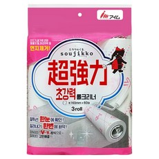 soujikko 超強力除塵滾筒補充包 3入, 1個
