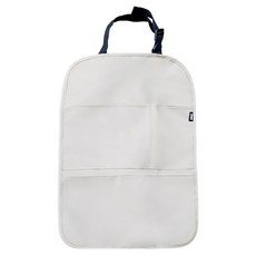 seec 頂級汽車座椅防踢墊, 米色, 1個