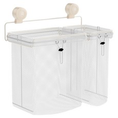 Ants 免打孔網眼洗衣籃 25L + 10L 套組, 單一顏色