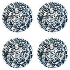 크로우캐년홈 D20 마블 디너플레이트, 네이비, 4개