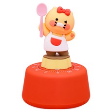 KAKAO FRIENDS RC 廚房計時器 春植, 1個, 混合色
