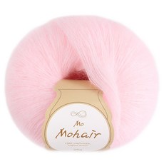 청송뜨개실 모모헤어 뜨개실, 1개, 14 베이비핑크