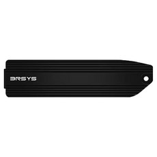 쓰리알시스템 빙하12 PS5 전용 M.2 SSD 방열판, 블랙, 1개