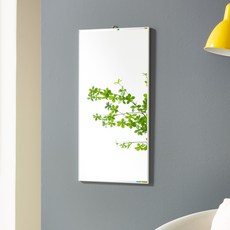 Onmom Company Franc 白色木質壁鏡 300 x 600 mm, 白色