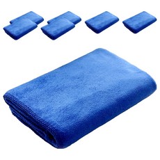 정일유통 부드러운 청소용 일반모델 타월 30 x 40 cm 250g 7p, 블루, 1개