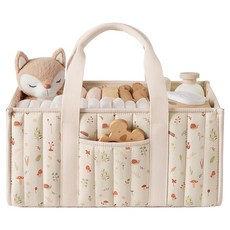 블룸홈 기저귀 정리함, 플로럴 크림, 1개