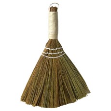 Intu 竹製芒草客廳灰塵清潔掃帚, 白色, 1個