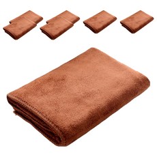 정일유통 부드러운 청소용 보통스타일 타월 30 x 40 cm 250g 7p, 커피색, 1개