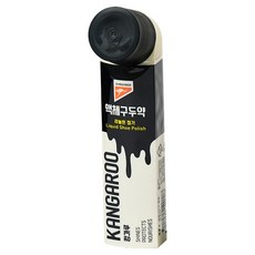 캉가루 편리한 고광택 액체 구두약 검정구두용 70ml, 블랙, 1개