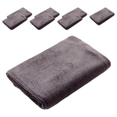 정일유통 부드러운 청소용 레귤러 스타일 타월 30 x 30 cm 250g 8p, 그레이, 1개