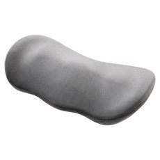 OMRUI 可拆洗 脊椎減壓 側臥支撐 記憶棉護腰枕, 淺灰色