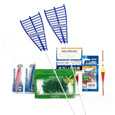 SAPA 冰魚 山鱒魚 多合一 釣魚套組, 隨機出貨