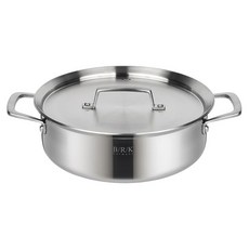 BRK Germany 電磁爐 Smart Sense 五層不鏽鋼火鍋, 24cm, 銀色, 1個