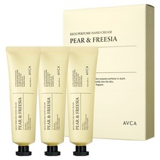 아브카 리치 퍼퓸 핸드크림 페어 앤 프리지아, 3개, 50ml