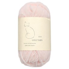청송뜨개실 루루얀 뜨개실, 16 베이비핑크, 1개