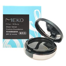 MEKO 柔紗唯霧氣墊粉餅補充包 12g, 03 自然膚, 1個