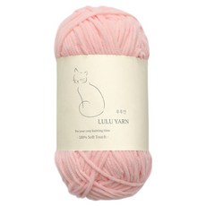 청송뜨개실 루루얀 뜨개실, 07 피치핑크, 1개