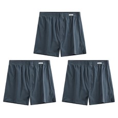 ONE BOY 冰感A級抗菌空氣感寬鬆四角內褲 3件組