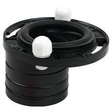 DOOJIN VG2倍管用 防臭馬桶 非破壞式 長偏心 長頸 偏心 法蘭 30mm, 單一顏色