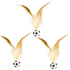 高精寵物 彈力羽毛球 3入組, 款式隨機, 1套