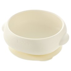 릿첼 T L I 실리콘 이유식 흡착볼, 아이보리, 1개