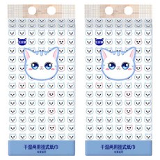 豆豆貓 懸掛式衛生紙 1000張, 2個, 1個裝