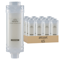 atojet 維他命沐浴過濾器, 65個, 白麝香