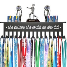 Soulrich 獎盃獎牌展示架 30cm x 8cm x 寬 6.5cm, type 10, 1個