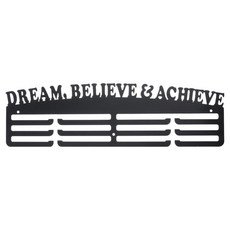 Soulrich 金屬大量獎牌展示架 36 x 11.5 cm, 黑色, 1個